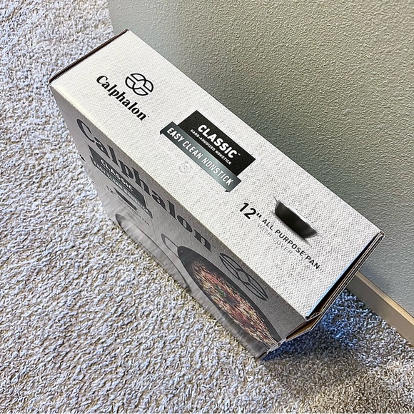 Calphalon Classic Hard-Anodized Nonstick 12” All Purpose Pan w/ Cover LIKE NEW - Picture 3 of 15
